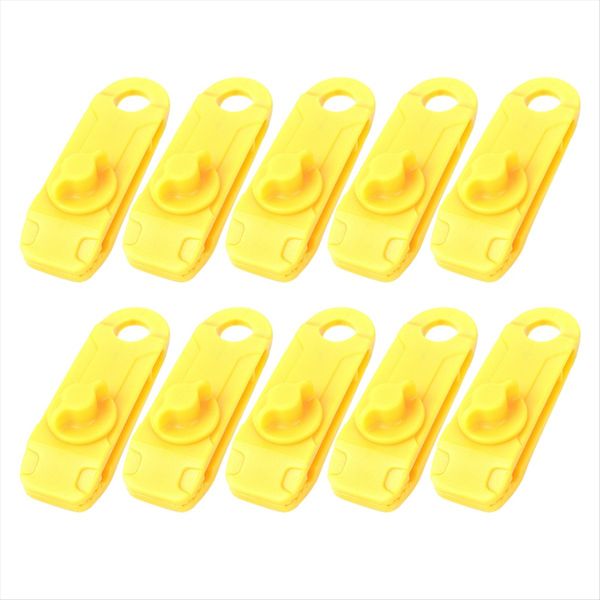10 Pcs Outdoor Camping Tent Windproof Reusable Fixing Army Green
