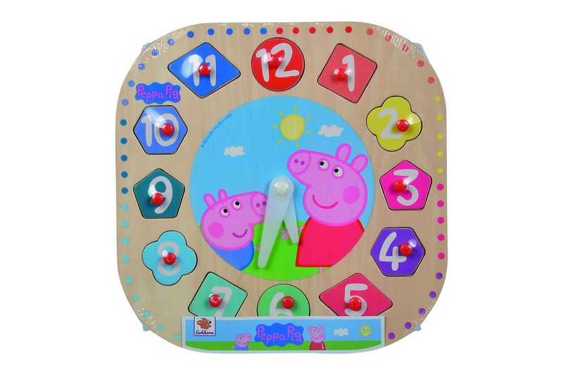 Peppa Pig Teaching Clock Puzzle