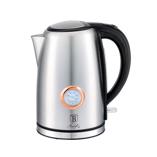 Berlinger Haus 1.7 Litre Stainless Steel Electric Kettle - Moonlight