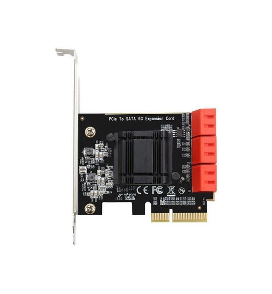 Microworld PCIE3.0-1X TO 6 SATA3 Expansion Card