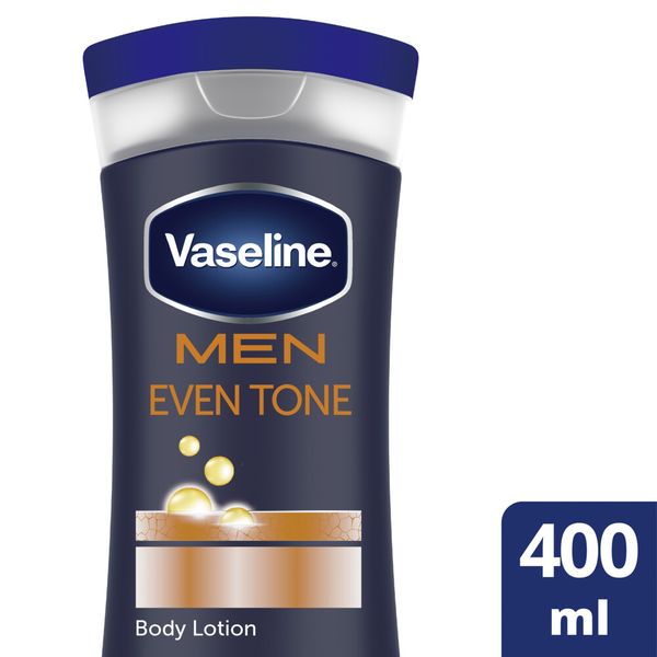 Vaseline Men Even Tone Moisturizing Body Lotion for All Skin Types 400ml