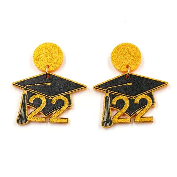 Teacher School Crèche Appreciation Gift Graduation Earring 4 Sets Novelty