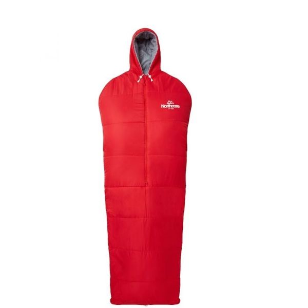 Northcore Sleepwalker - The Convertable Sleeping Bag - Red