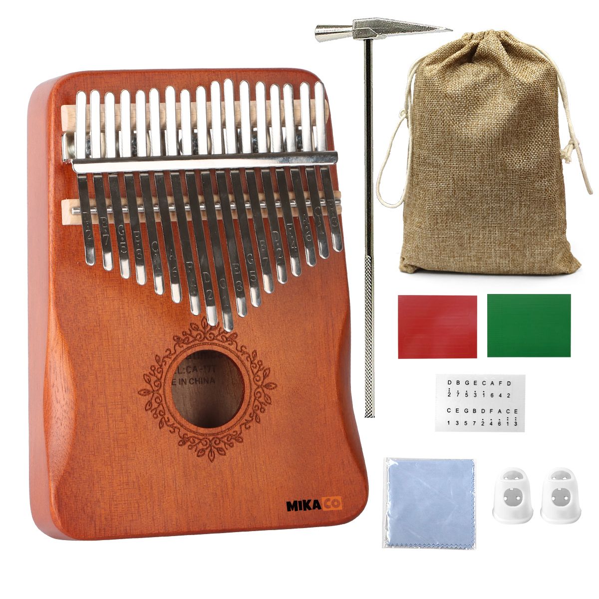 Thumb Piano Kalimba 17-note