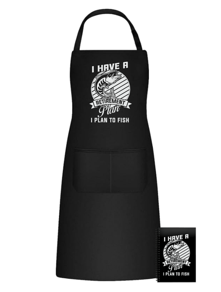 Kitchen Braai Apron - Fishing Camping Fun