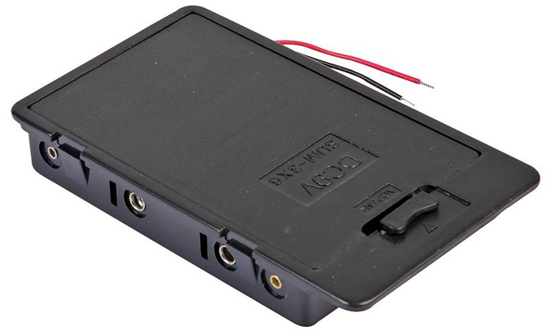 Multicomp Pro (MP000383) Battery Holder, Panel, Wired, 6 x AA