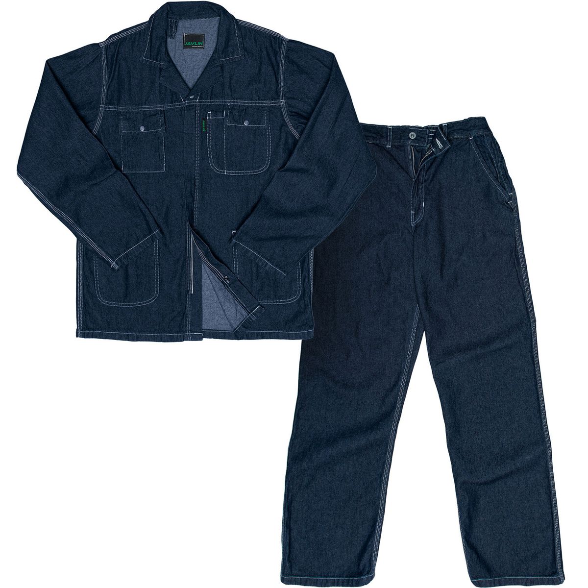 Javlin - Premium 2-Piece Conti Suit - Stone Wash Denim | Shop Today ...