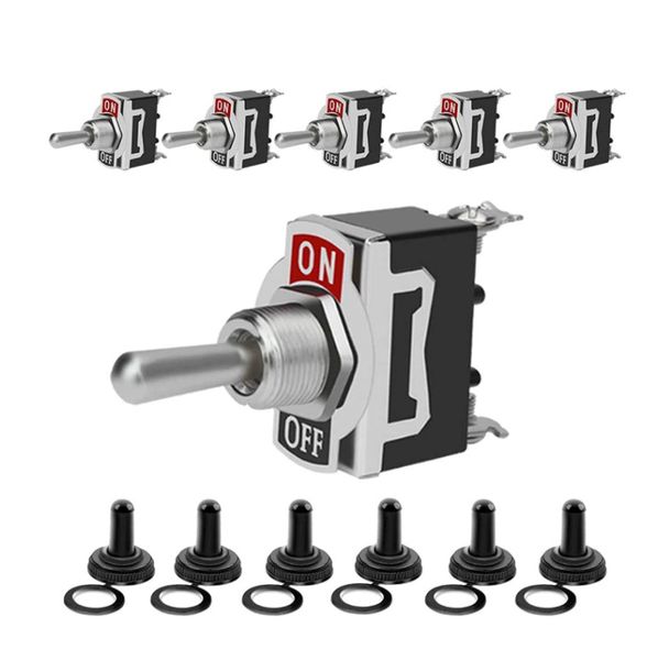 12PCS heavy-duty truck boat rocker arm toggle switch 15A 250V