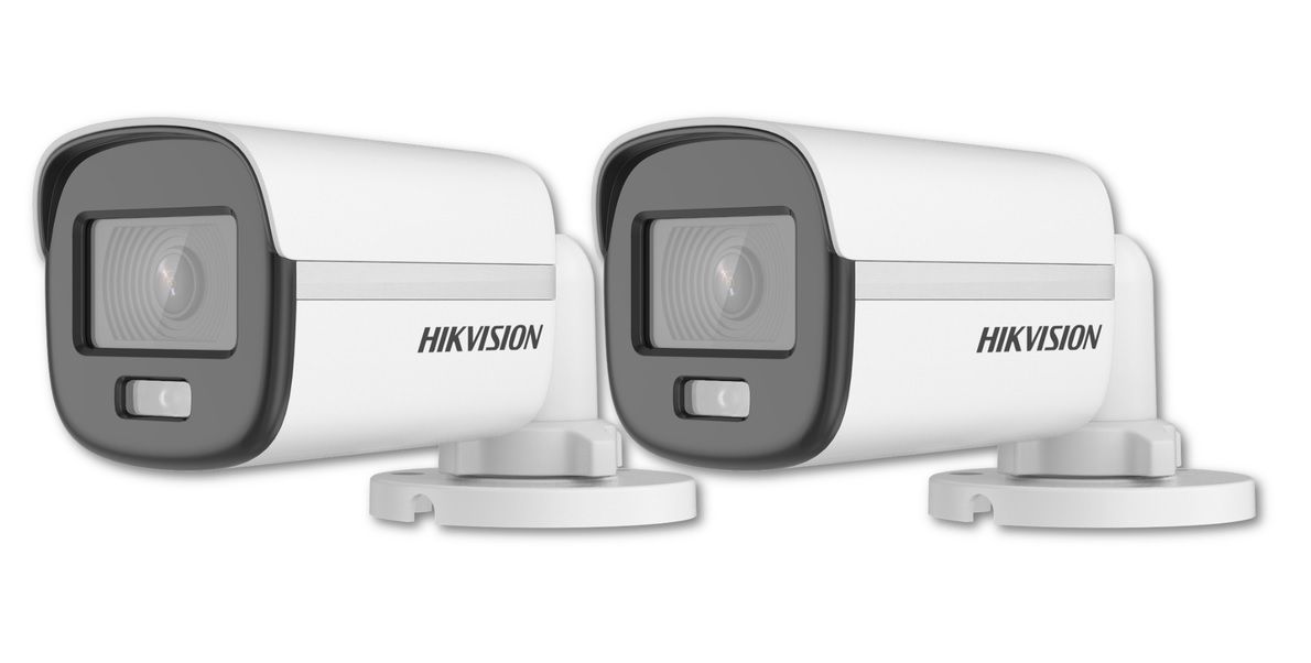 Hikvision 1080P Coloru Bullet Camera with Smart Hybrid Light & Audio