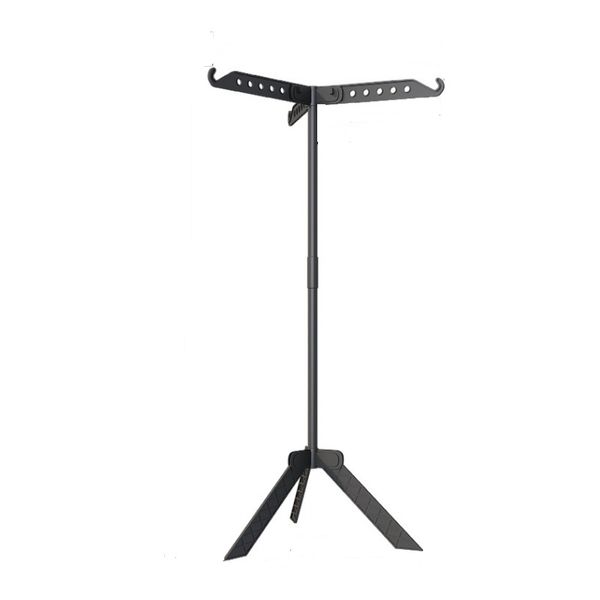 Jafr 360 Rotation Clothes Folding Laundry Rack with 3 Arms for Hangers