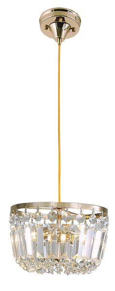 Dual-Function Modern Crystal Chandelier In Gold - PEN828 Gold