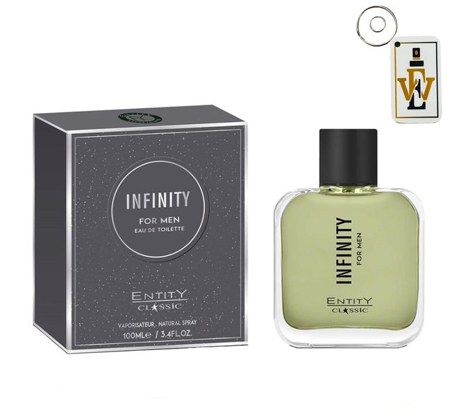 Infinity For Men By Entity Perfumes &amp; Keyring Combo