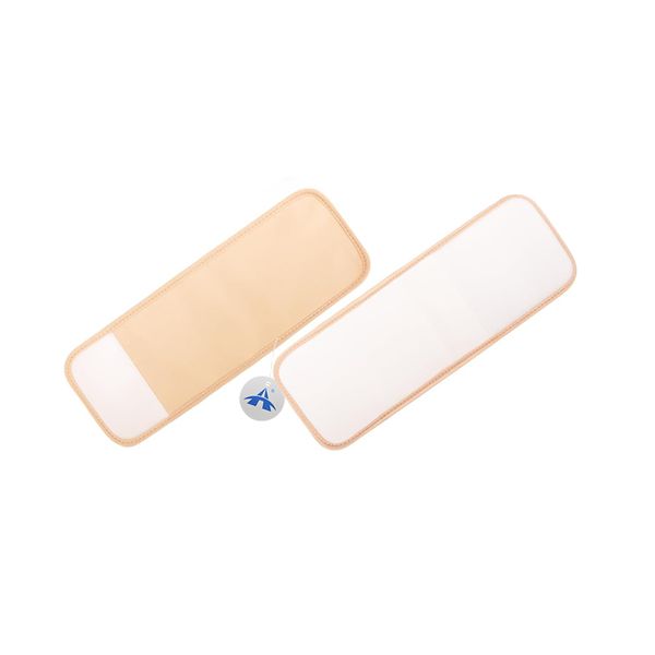 Alanes 1 Pair Castor Oil Pack Wrap Feet Waist Relief Pad for Sports Yoga