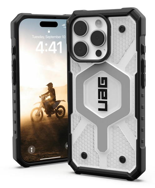 UAG Pathfinder Clear MagSafe Case For iPhone 16 PRO