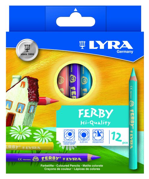 LYRA Ferby lacquered hangable box 12pcs