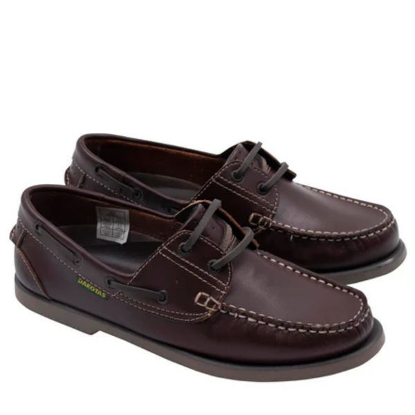Dakotas Leather Travis Docksider Shoe - Men's Classic Boat Shoe
