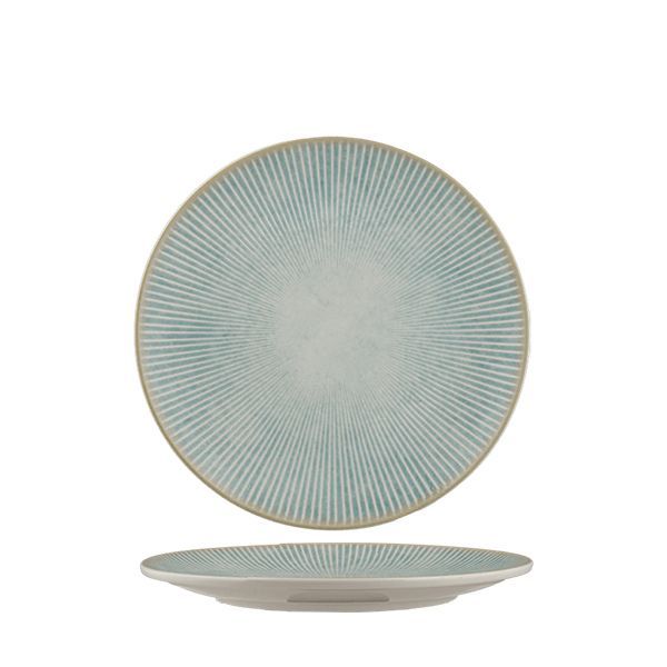 Ariane Paros Aqua Coupe Plate - 18cm - 6 Piece