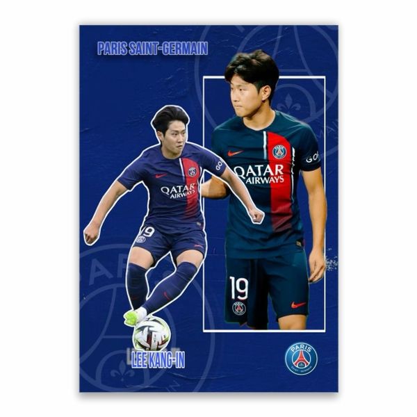 Lee Kang-In Paris Saint-Germain Poster - A1