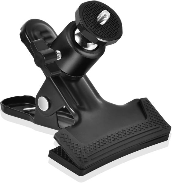 Universal 360 Mini Ball Head Camera Mount Clip for Action Cameras
