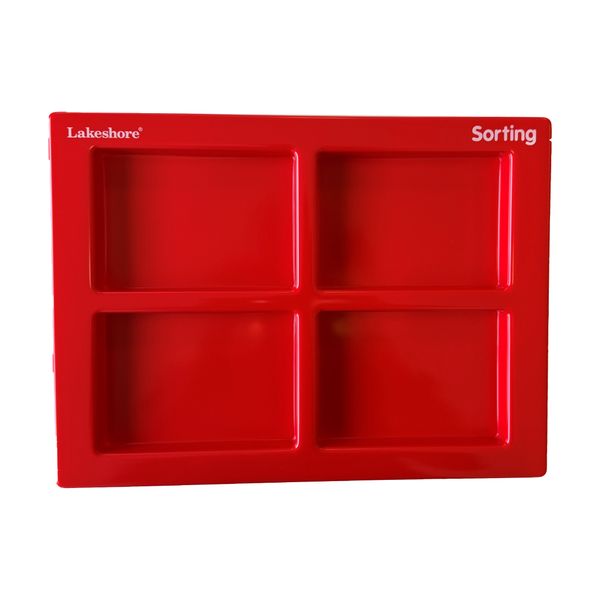 Hands On Sorting Tray - Red