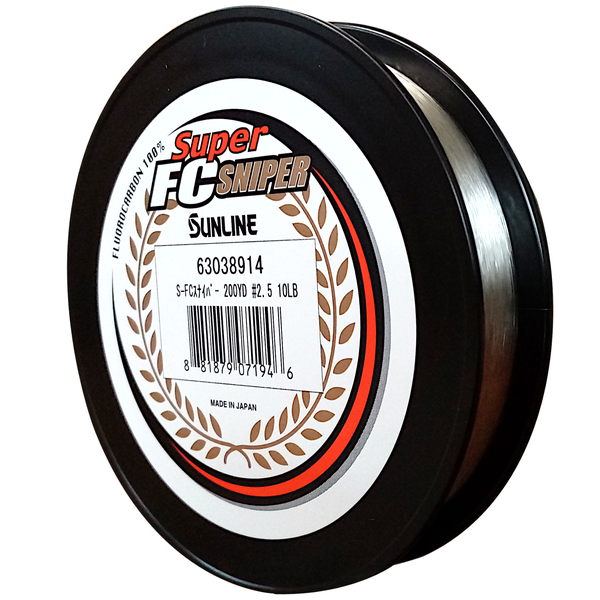 Sunline Super FC Sniper Fluorocarbon 200 Yards (10Lb) (Clear)