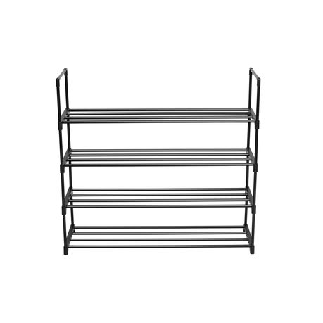 Tier Metal Tower 20 Pair Shoe Rack Storage Organizer Unit Shop