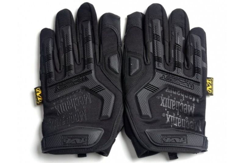 Wear Tactical &amp; Impact Resistant Heavy-Duty Gloves - Black