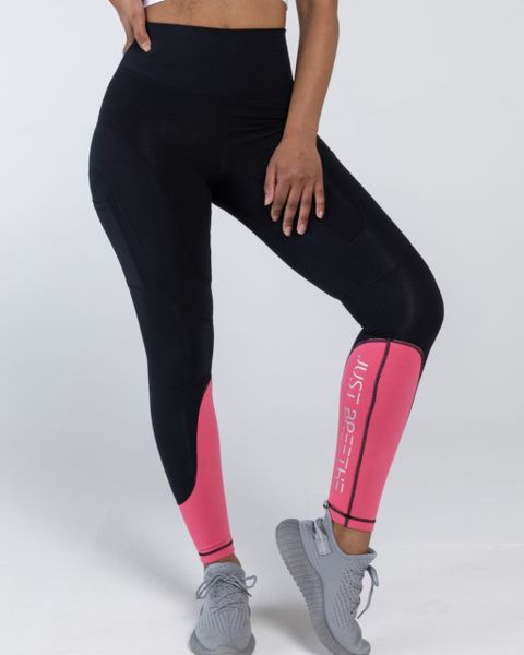 Just Breethe High Waist Tummy Control Yoga/Pilates Leggings w/Phone Pocket