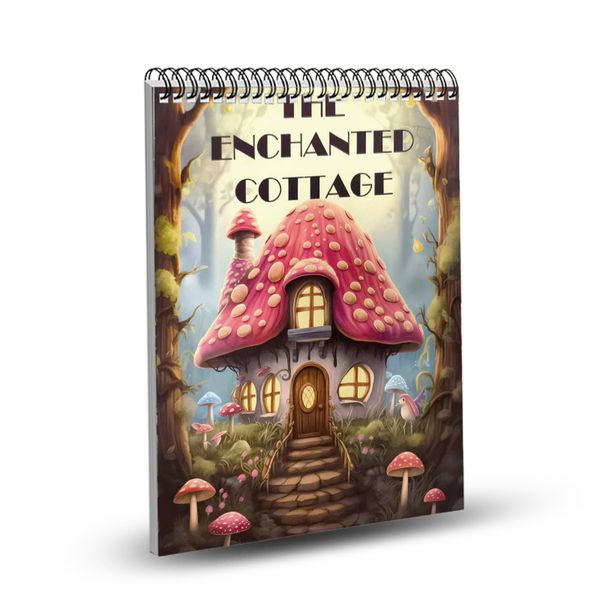 Magic Hut Themed Coloring Book - Thick A4 Paper, 30 Original Patterns