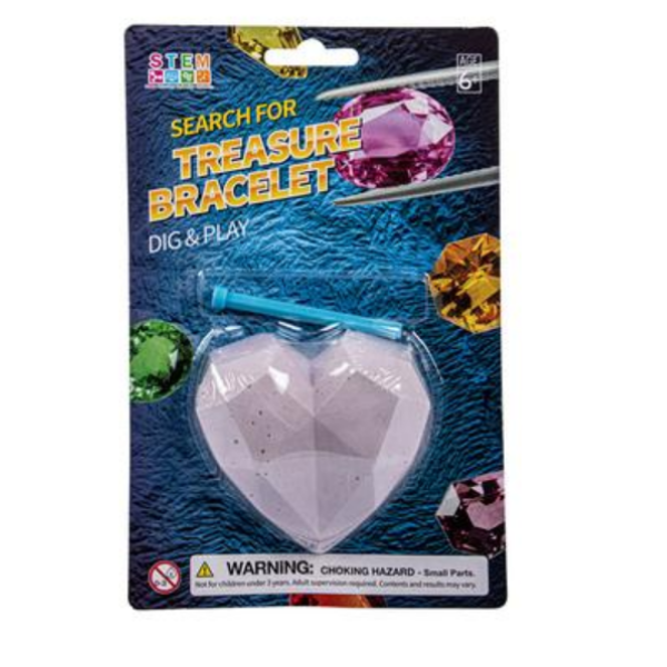Excavation Heart with Bracelet Inside