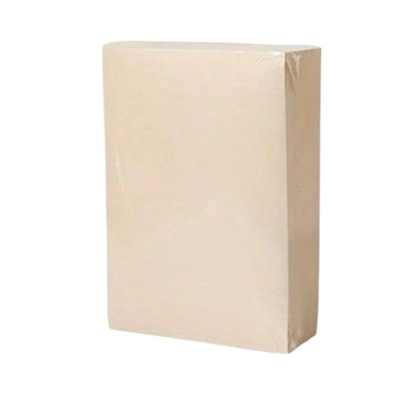 Thick Kraft Paper Notepad Block - 320 Sheets - Beige
