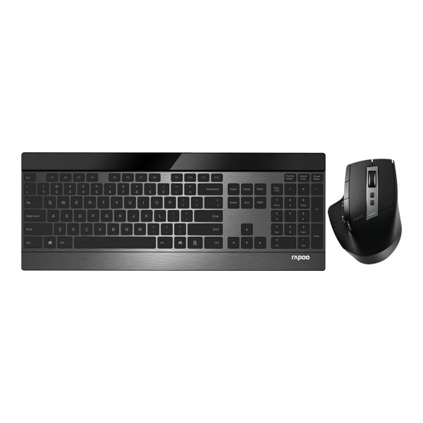 Rapoo 9900m Multimode Ultra Slim Combo Black