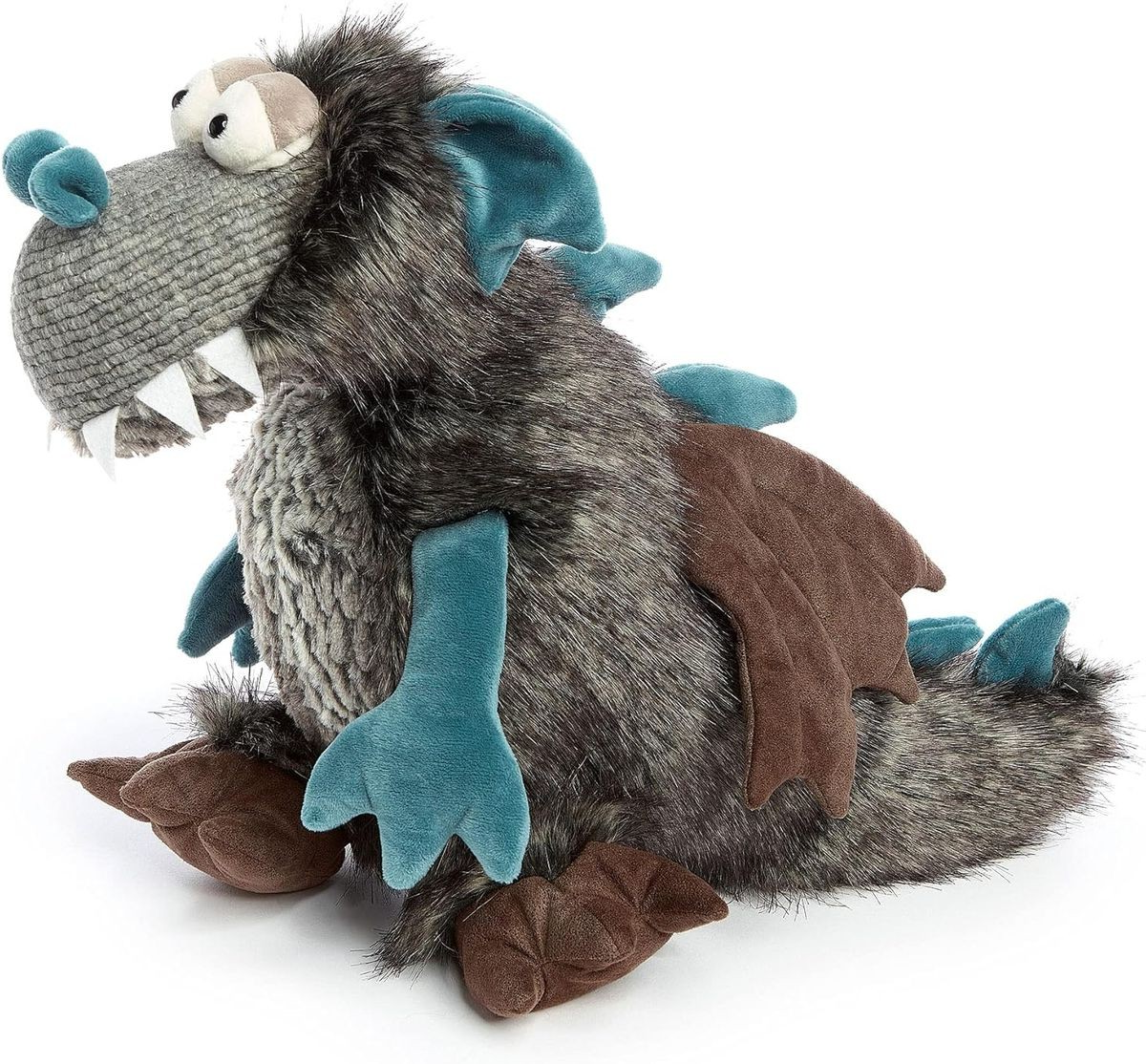 Peluche puzzle Dargon avec velcro