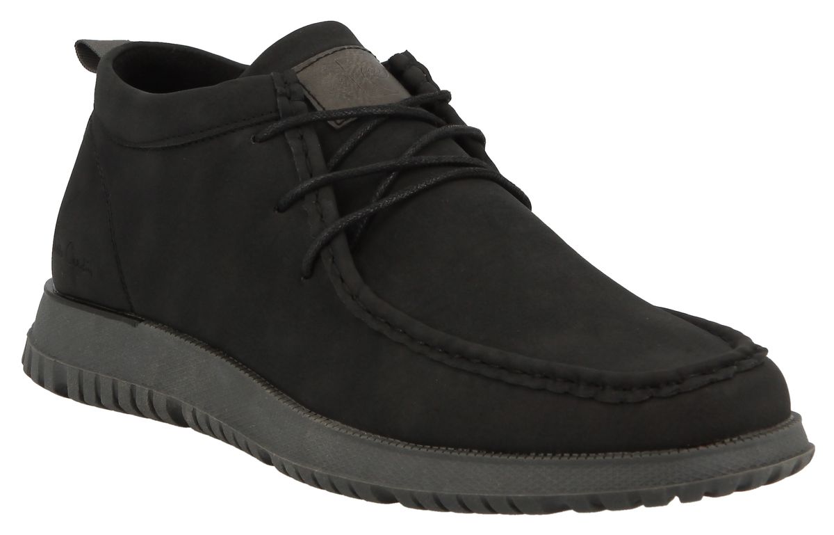 Pierre Cardin Mens Casual Lace Up Boot - Black | Shop Today. Get it ...