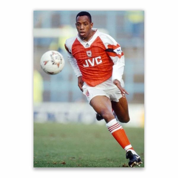 Ian Wright In Action Poster - A1