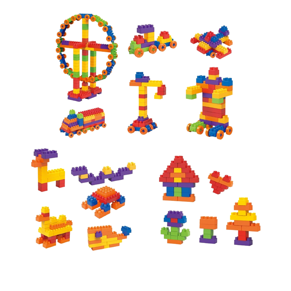 DIY Toys Educational Construction Puzzle Build Blocks E0031 - 600 Pieces