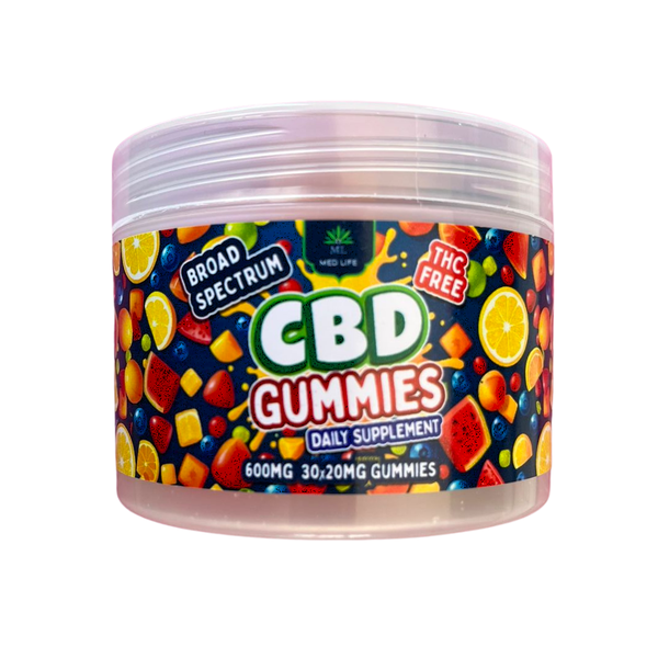 Medlife CBD Fruit Gummies 600mg