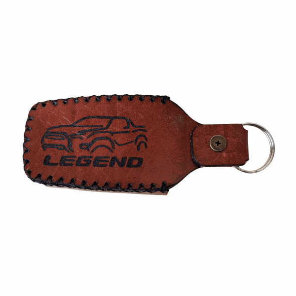 Genuine Veg-Tanned Leather Key Fob Cover Compatible with Toyota Legend