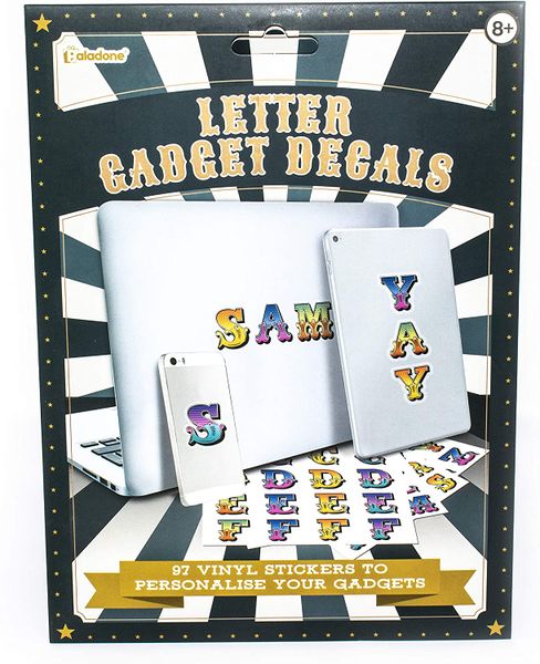 Letter Gadget Decals