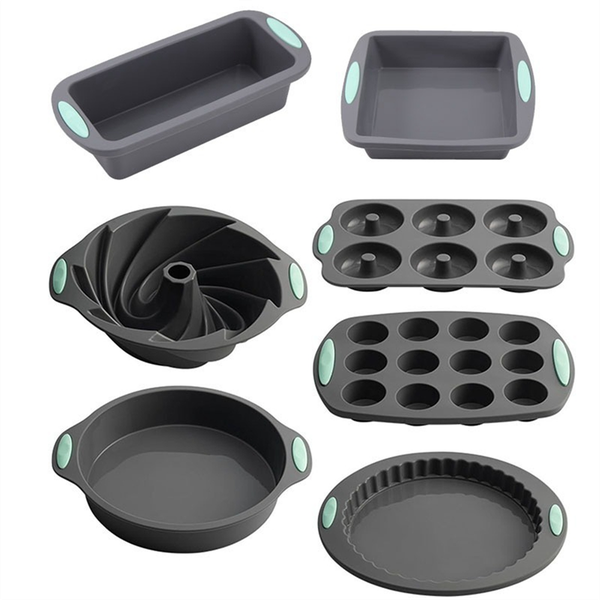 Silicone Bread Muffin Mold Heat-Resistant Oven Tray Non-Stick