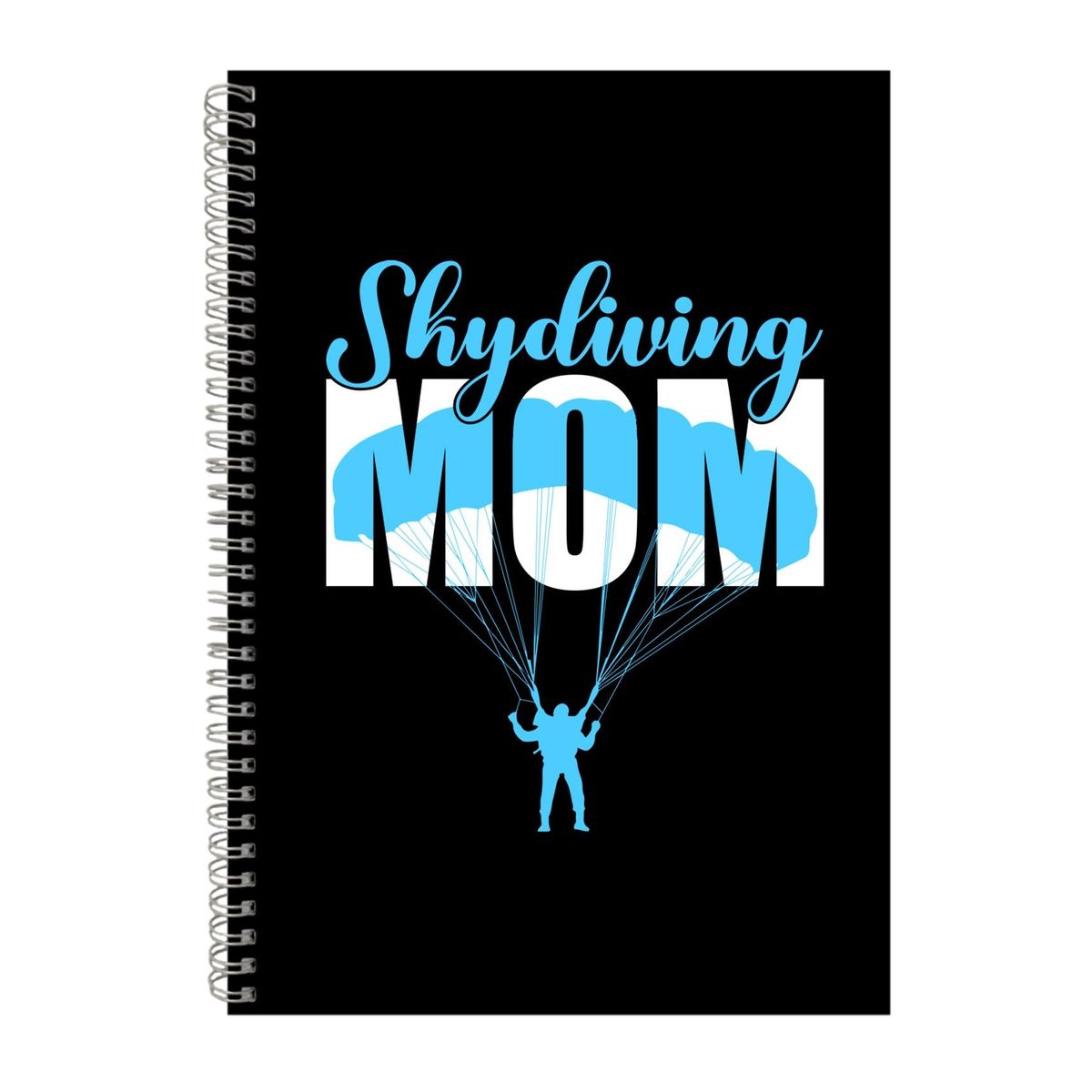 Skydiving Mom Notebook Skydiving Gift Idea A4 Notepad 148 | Shop Today ...