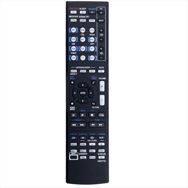 Replace AXD7721 Remote for AV Receiver VSX-830 VSX-830-K