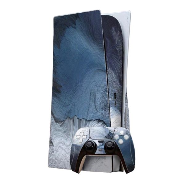 Marble Pattern Sticker Compatible With Sony PS5 Slim
