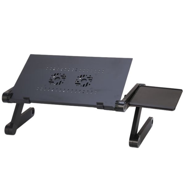 Adjustable portable computer desk ergonomic cooling home office