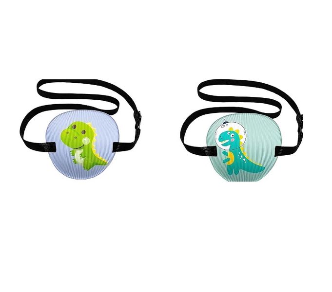 2 Piece Reusable Lazy Eye Patch for Kids Eye Patch