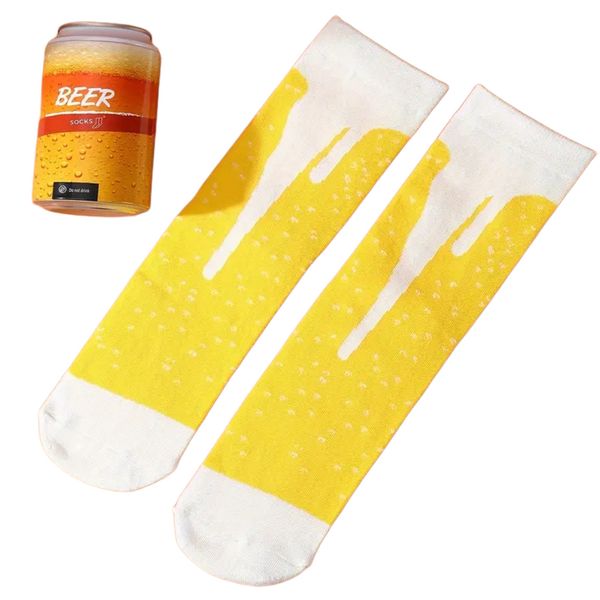 Socks In Beer Can Funky Funny Novelty Gift Men Drink Birthday Women Drink