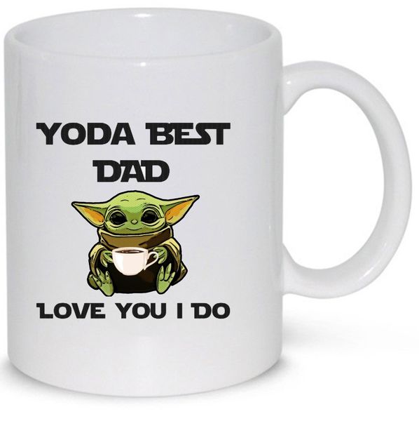 Yoda Best Dad Love You I Do Star Wars Coffee Mug (11 Oz Normal Size)