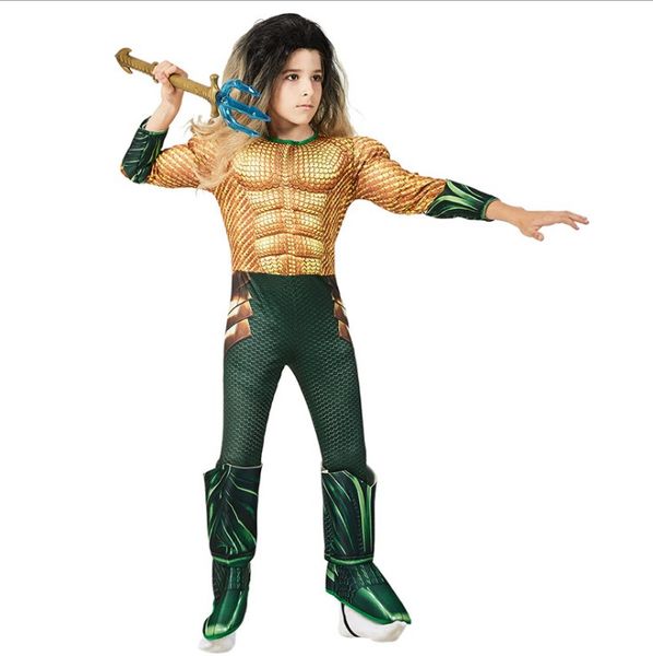 Aquaman Inspired Padded Muscle Costume