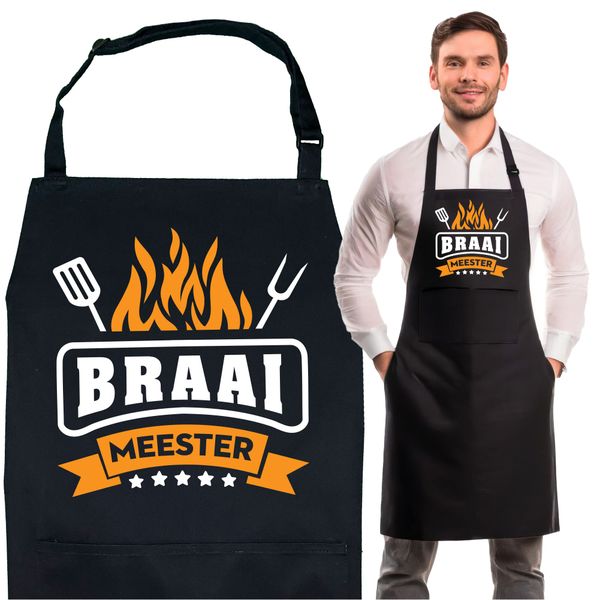 Braai Apron for Men - Braai Meester