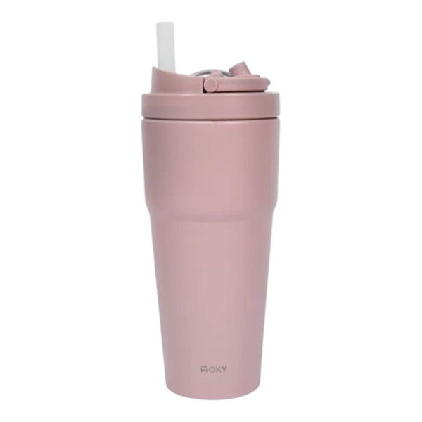 WOKY Stainless Steel Flask Thermo Leakproof Matte Coating Water Bottle - 900ml